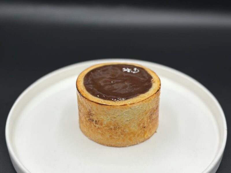 Flan chocolat noir